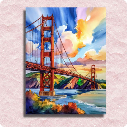 Haeran River Golden Gate Bridge California Us Pittura Con I Numeri Fai Da Te Unico Kit Pittura A Olio Su Tela Pittura Digitale Haeran River Golden Gate Bridge California Us Pittura Con I Numeri Fai Da Te Unico Kit Pittura A Olio Su Tela Pittura Digitale