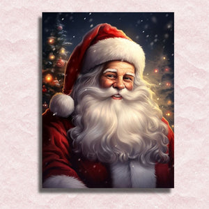 Der Weihnachtsmann kommt auf Leinwand – Malen-nach-Zahlen-Shop