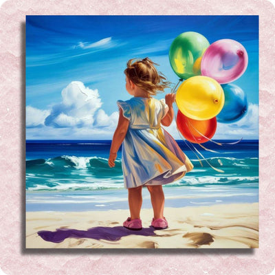 Sea of Childhood Canvas - Paint by numbers
