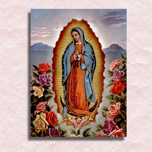 St. Mary Our Mother Canvas - Schilderen op nummerwinkel