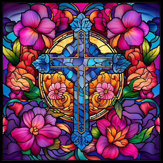 Stained Glass Sanctuary - Painting by numbers shop