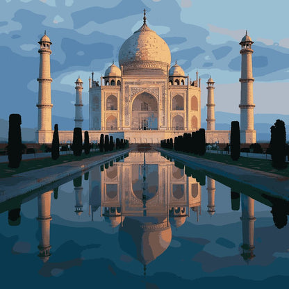 Taj Mahal – Malen-nach-Zahlen-Shop