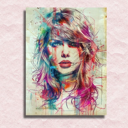 Taylor Swift Canvas - Paint by numbers
