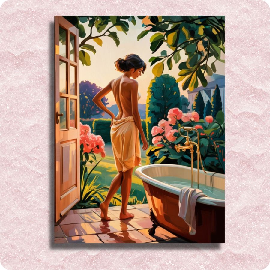 The Art of Bare Beauty Canvas - Paint by numbers