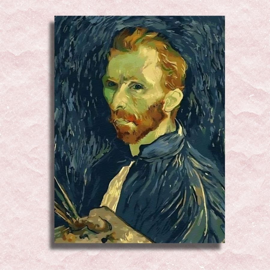 Van Gogh - Self Portrait Canvas - Painting by numbers shop