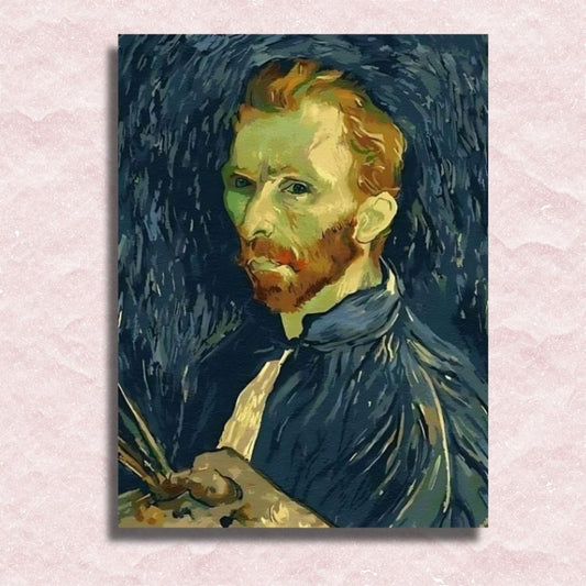 Van Gogh - Zelfportret Canvas - Schilderij op nummer winkel
