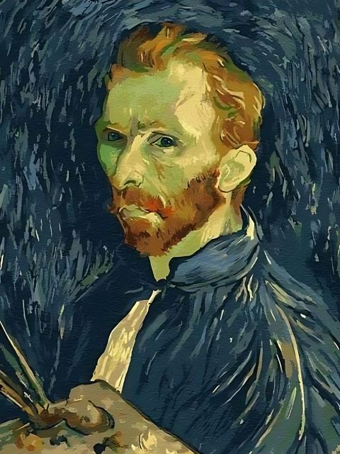 Van Gogh - Self Portrait - Painting by numbers shop