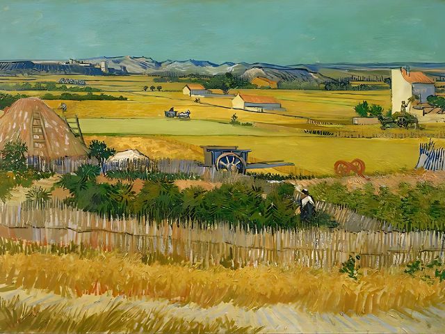 Van Gogh - The Harvest - Painting by numbers shop