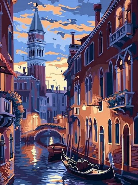 Venice - Paint by numbers