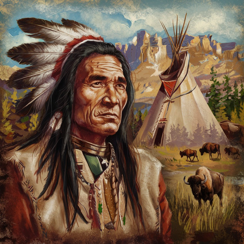 Whispers of the Ancestors - Paint by numbers