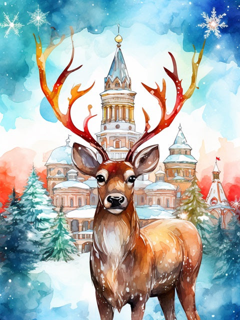 Winter Majesty - Painting by numbers shop