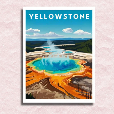 Yellowstone National Park Paint by numbers