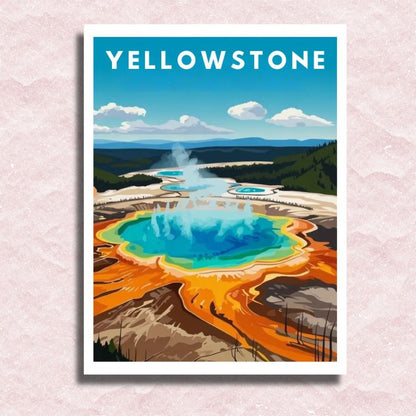 Yellowstone National Park Paint by numbers