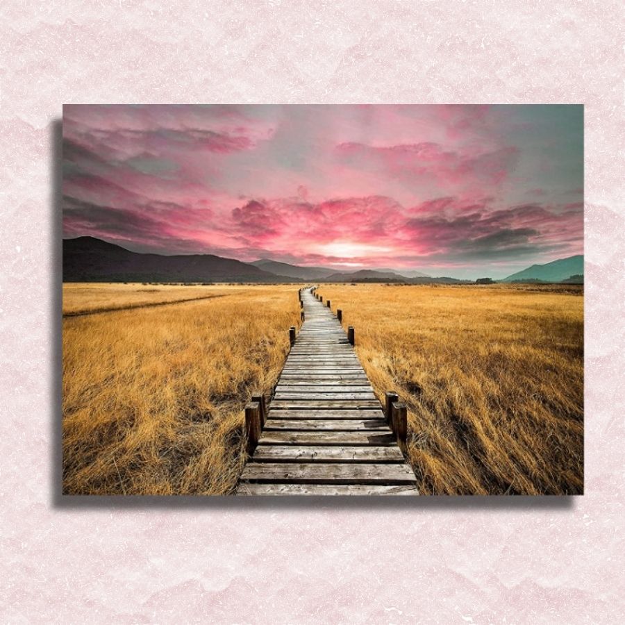 A Bridge into the Far Canvas - Painting by numbers shop