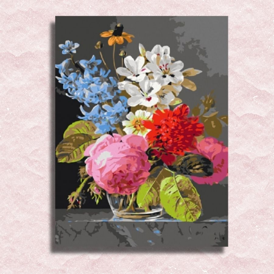 Amazing Bouquet Canvas - Painting by numbers shop