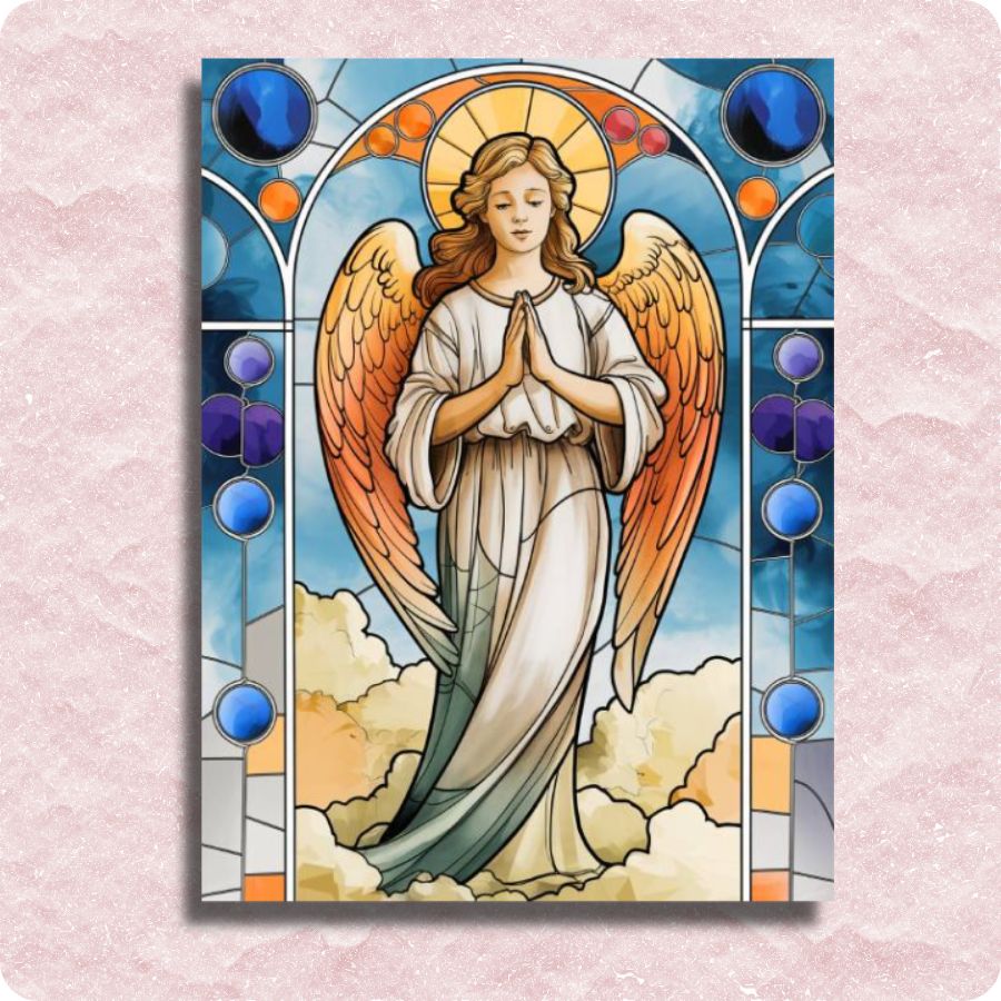 Angel from Heaven Canvas - Paint by numbers