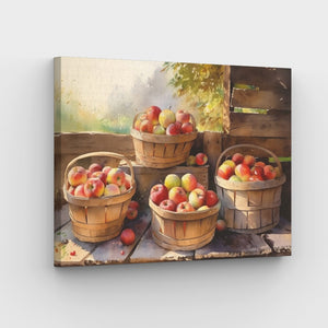 Apples Canvas - Painting by numbers shop