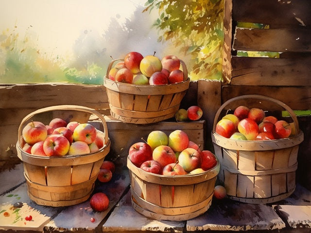 Äpfel - Malen-nach-Zahlen-Shop
