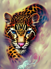 Laad de afbeelding in de Gallery-viewer, Leopard nadert - Paint by numbers