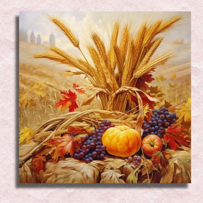 Autumn Fruitful Abundance Canvas - Paint by numbers