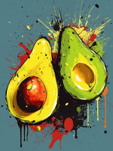 Laad afbeelding in Gallery-viewer, Avocado Paint by Numbers