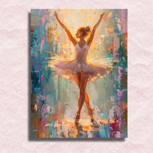 Balletdanser Canvas - Schilderen op nummer winkel
