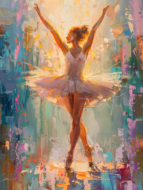 Ballet Dancer - Painting by numbers shop