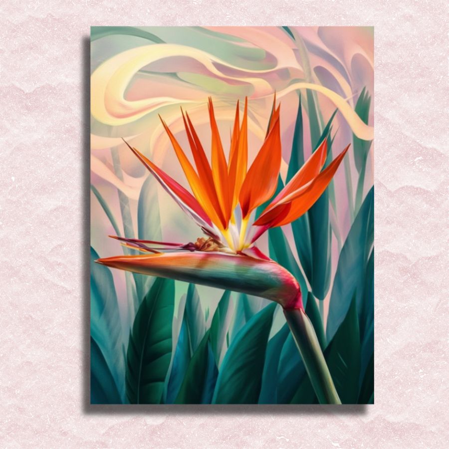 Bird of Paradise Canvas - Paint by numbers