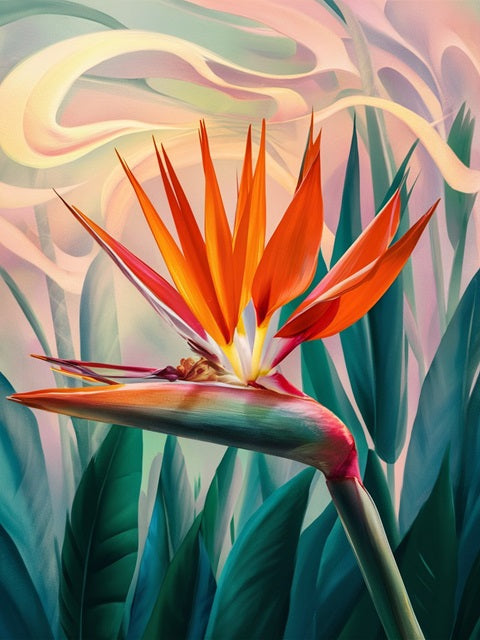 Bird of Paradise - Paint by numbers