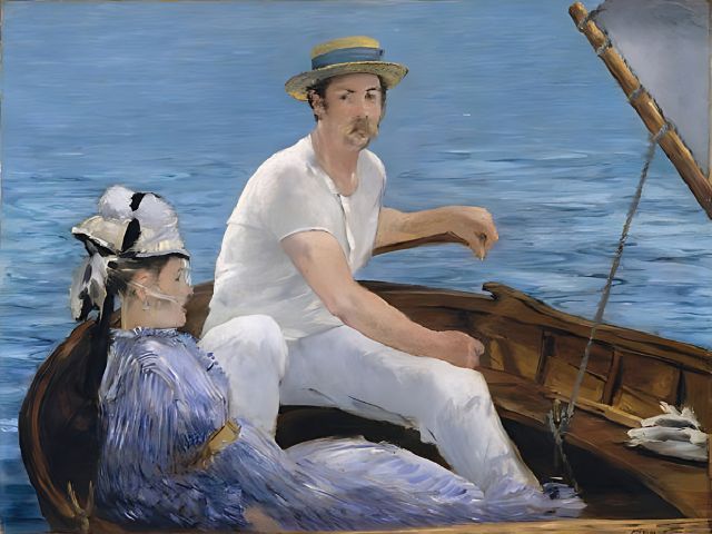 Edouard Manet - Boating - Painting by numbers shop