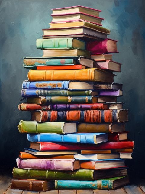 Books to Read - Painting by numbers shop