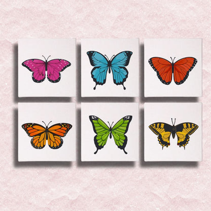 Mini Butterfly 6 Pack Paint by Numbers