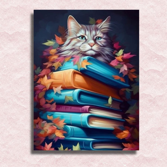 Cats Can Read Too Canvas - Painting by numbers shop