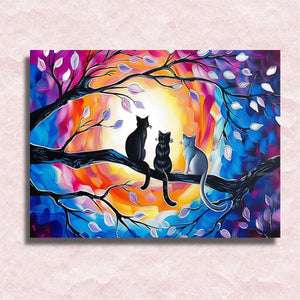 Cats Session Canvas - Painting by numbers shop