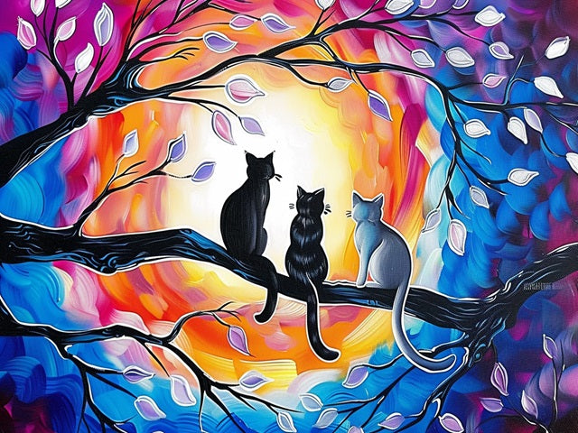 Cats Session - Painting by numbers shop