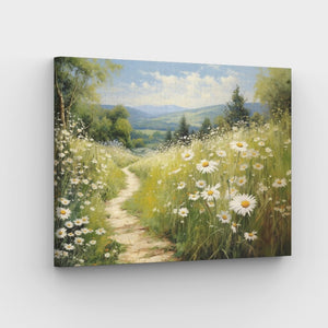 Chamomiles Canvas - Painting by numbers shop