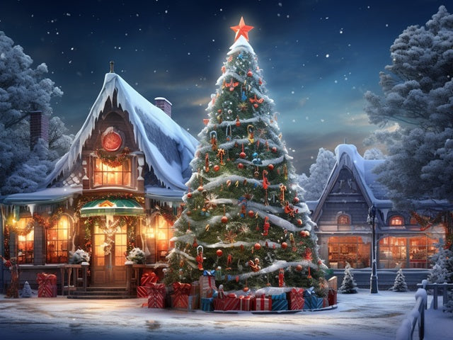 Christmas Store - Paint by Numbers
