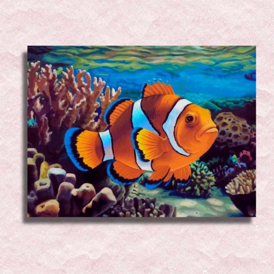 Clown Fish Canvas - Paint by numbers