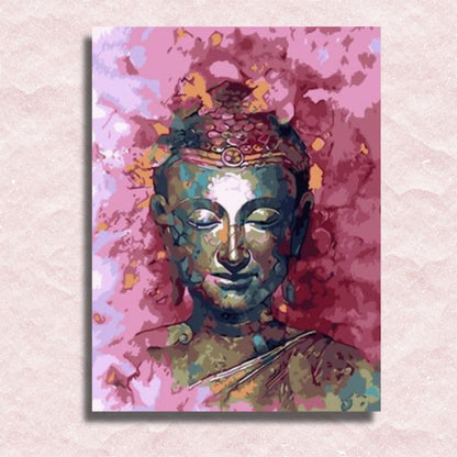 Farbige Buddha-Leinwand – Malen-nach-Zahlen-Shop