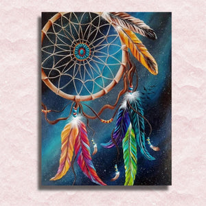 Colorful Dreamcatcher Canvas - Painting by numbers shop