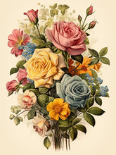 Laad afbeelding in Gallery viewer, Colourful Roses - Schilderen op nummer winkel