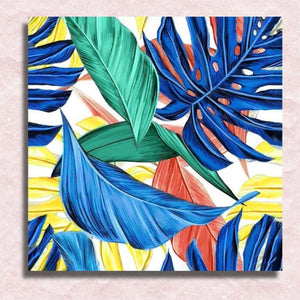 Contemporary Art Plants Canvas - Painting by numbers shop