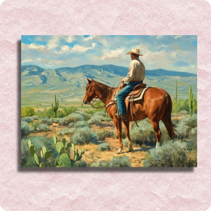 Cowboy Canvas - Paint by numbers