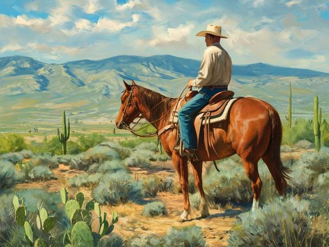 Cowboy - Paint by numbers