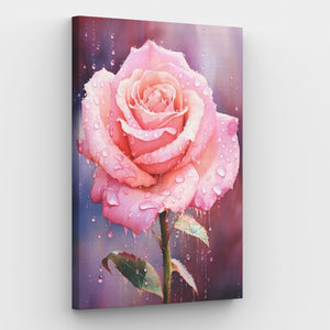 Dew Rose Canvas - Malen-nach-Zahlen-Shop