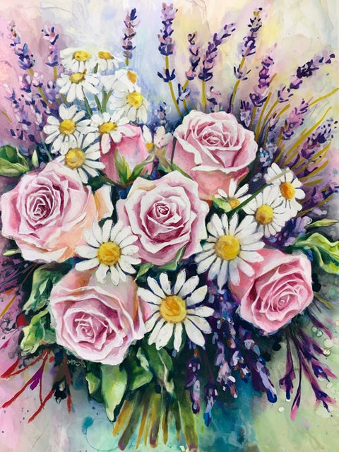 Flowers Bouquet - Paint by numbers