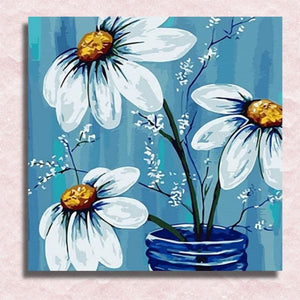 Fragile Daisies Canvas - Painting by numbers shop