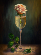 Laden Sie das Bild in den Galerie-Viewer, Fragile Rose in Glass Paint by Numbers