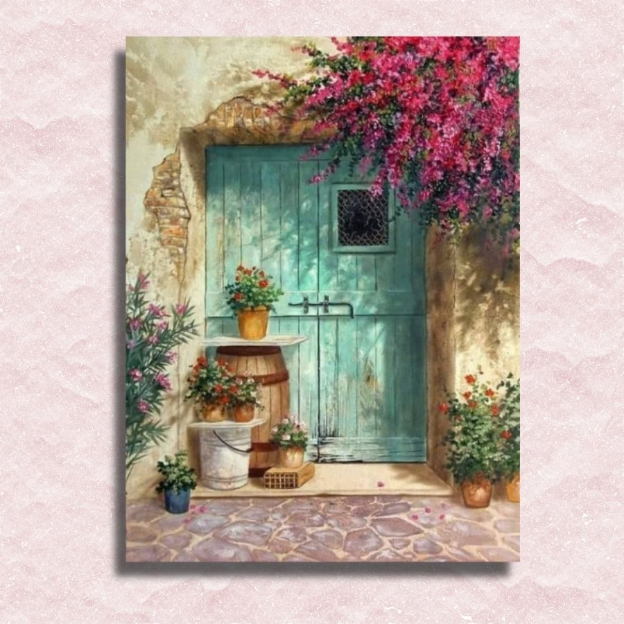 Garden Door Canvas - Paint by numbers