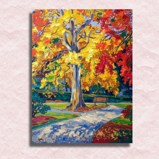 Golden Maple Canvas - Paint by numbers